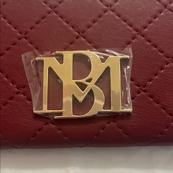 Burgundy Quilted Badgley Mischa Wallet - Picture 2 of 6